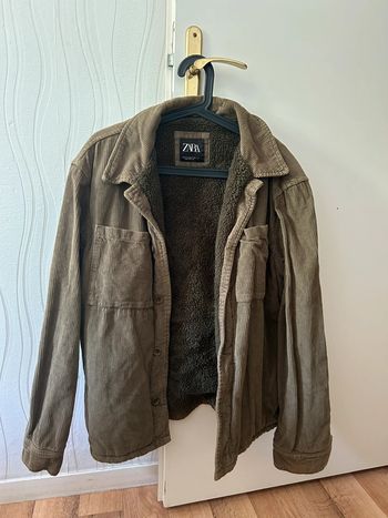 Veste aviateur kaki Zara taille XL