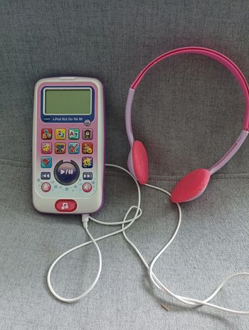 Jouet musical v pod kid do ré mi rose de vtech
