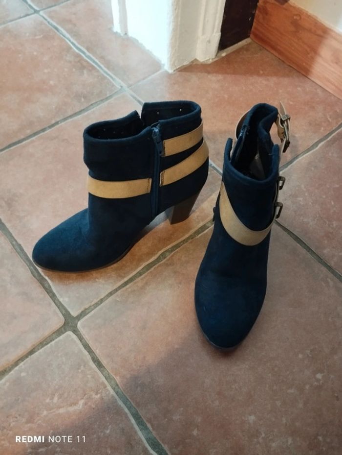 Bottines en daim - photo numéro 3