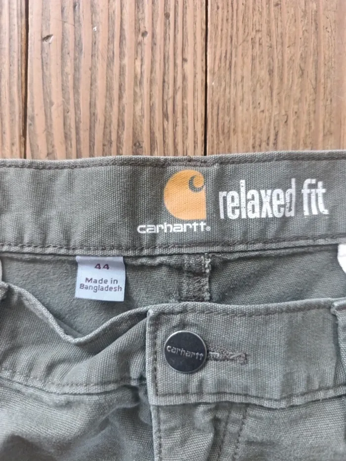 Short jean Carhartt Workwear relaxed-fit Carpenter W44 - photo numéro 5
