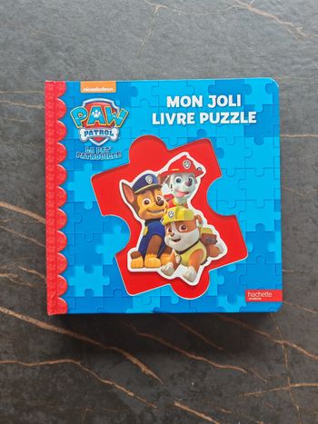 Livre puzzle Pat Patrouille