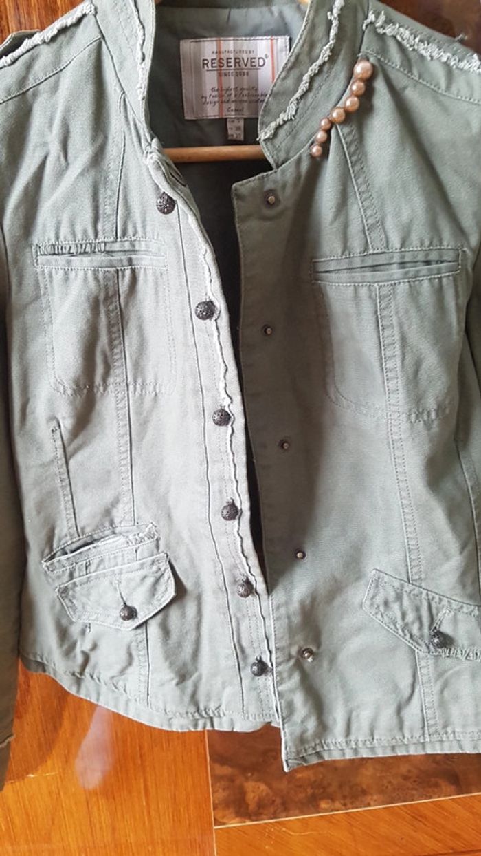 Veste kaki - photo numéro 3