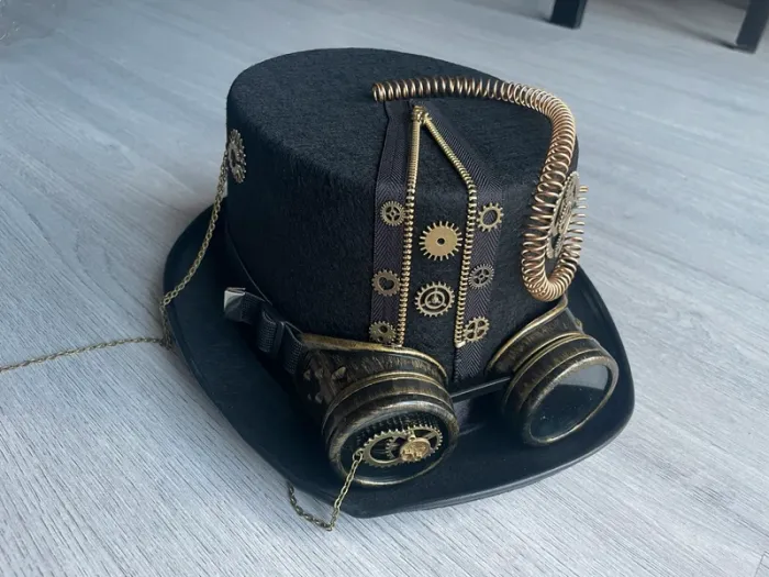 Chapeau haut de forme steampunk - photo numéro 3