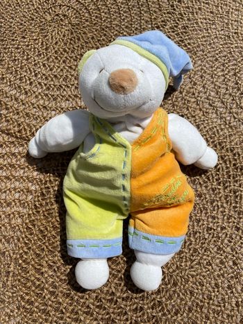 Doudou ours bonnet doudou et compagnie 
