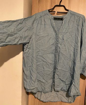 Chemise blouse manches 3/4 kiabi