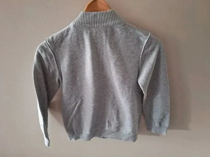 Gilet zippé gris Orchestra neuf 8 ans - photo numéro 3