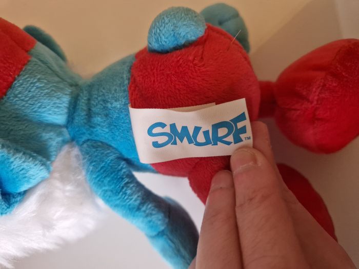 Peluche Grand Schtroumpf - Peyo - photo numéro 4