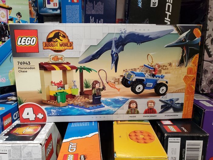 LEGO 76943 JURASSIC WORLD - La Course poursuite du Pteranodon.