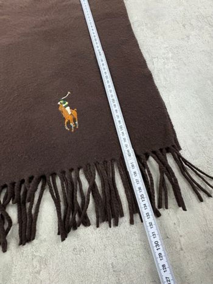 Écharpe Polo Ralph Lauren – 100 % laine - Marron - photo numéro 8