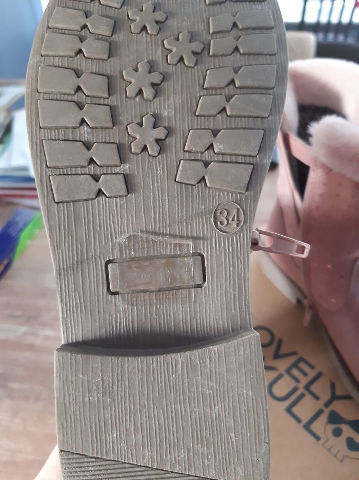 Bottes fourrées fille taille 3 - photo numéro 3