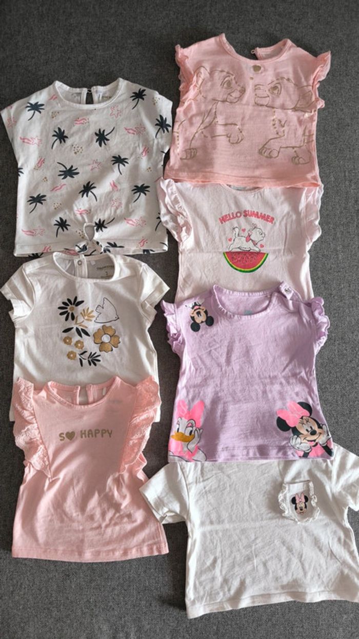 Lot de tee-shirts