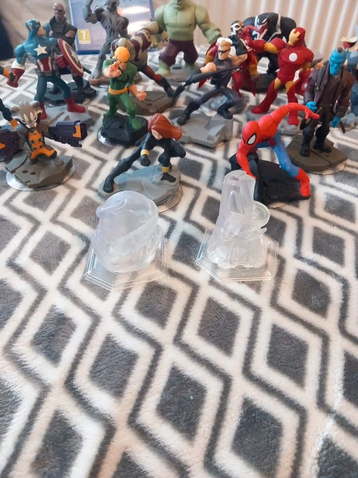Lot de 18 figurines infinity marvel plus jeux ps4 2.0 - photo numéro 4