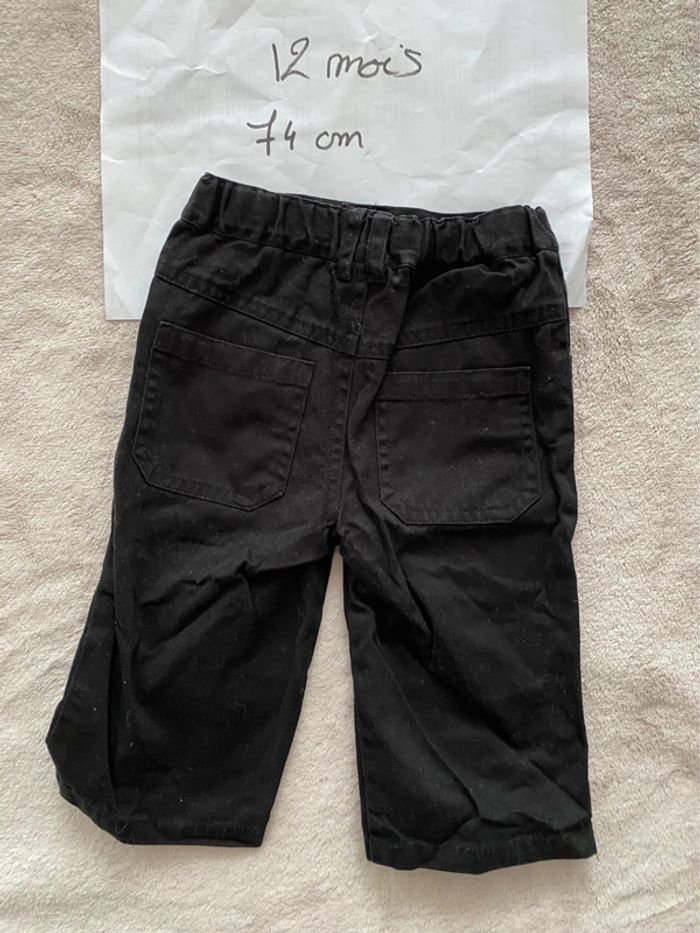 Lot de 3 pantalons - Kimbaloo, Liberto, In extenso - 12 mois - TBE - photo numéro 4