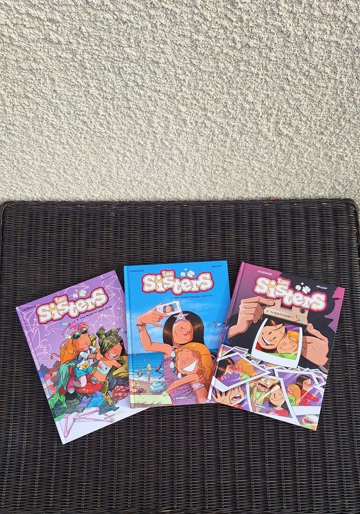 📚 Lot de 3 BD " Les Sisters "