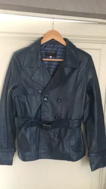 Veste blouson en cuir