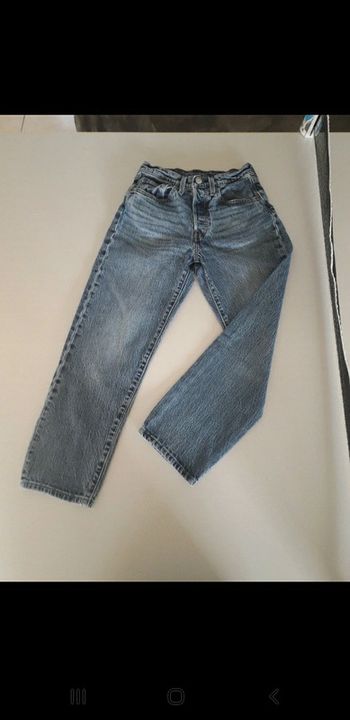 Pantalon jeans levis fille w 26 l 26 parfait état xxs taille 32