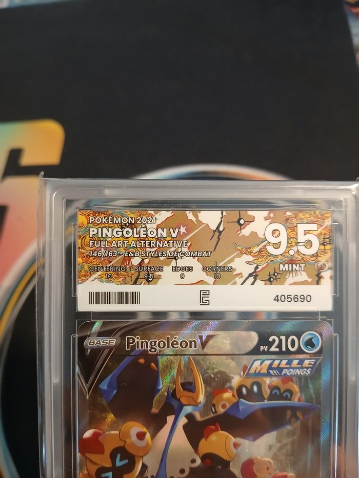 Pingoleon V 🇫🇷 146/163 EB05 – Styles de Combat • Alternative • Pure Grading 9,5 - photo numéro 3