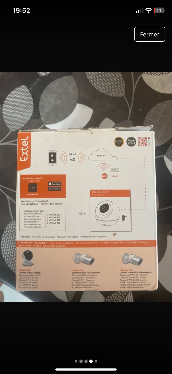 Camera surveillance IP Wifi - photo numéro 2