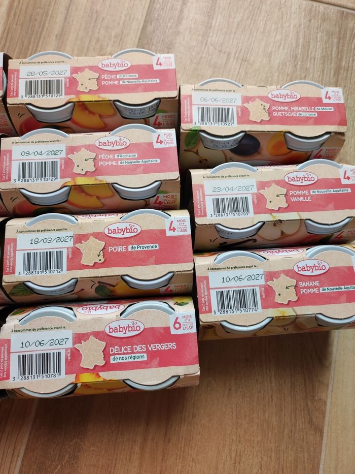 Lot de 14 paquets de petits pots compote - photo numéro 6