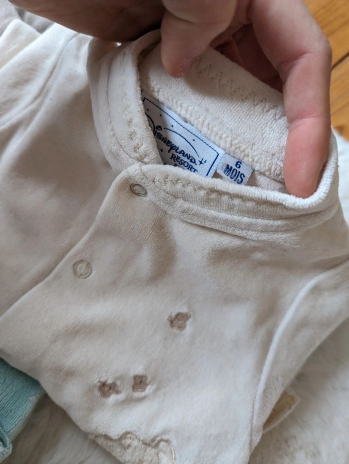 Lot de 3 pyjamas polaires 6 mois - photo numéro 4