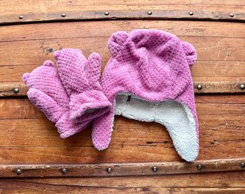 Bonnet, moufles, 2 ans