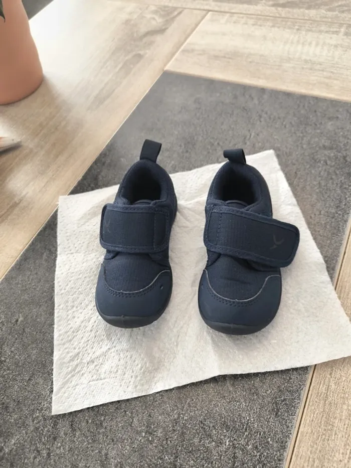 Chaussures à scratch souples légères confortable 22/23 Domyos - photo numéro 2