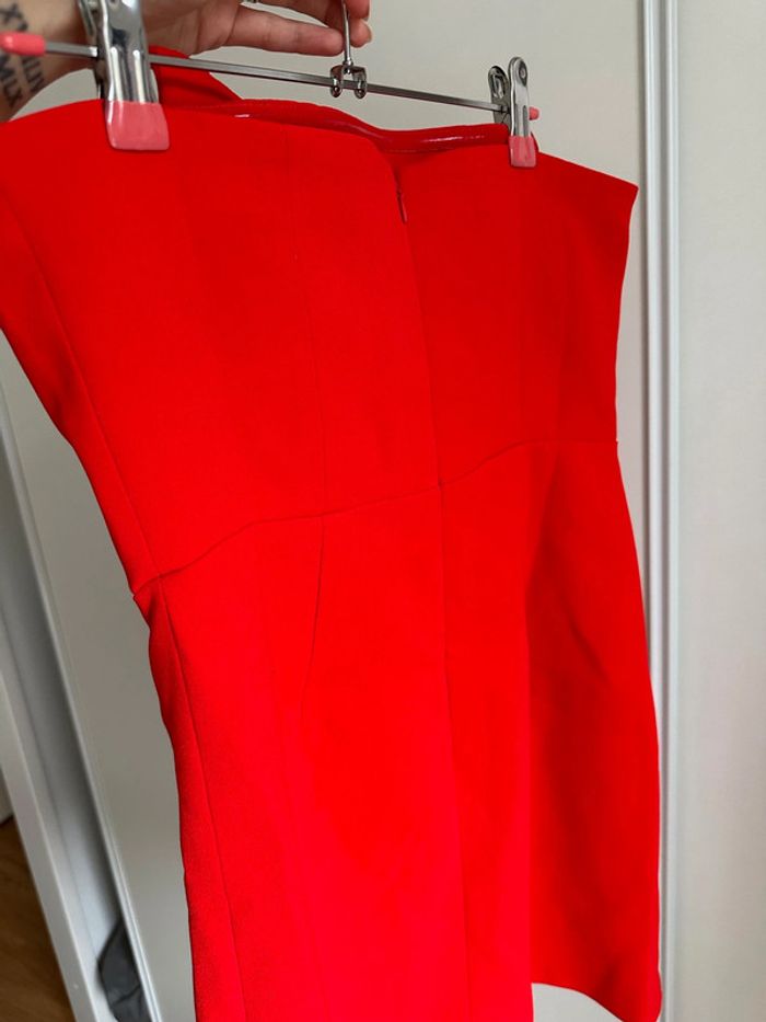Robe bustier rouge - photo numéro 4