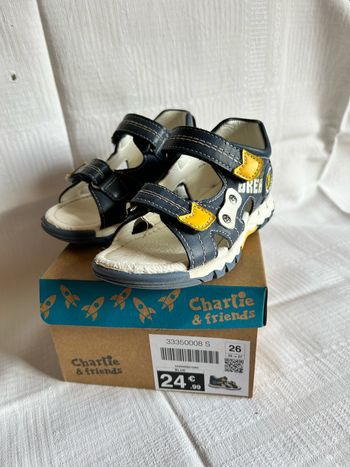 Sandales bleu