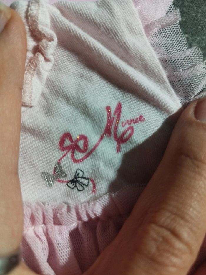 Robe tulle Minnie 1/3 mois - photo numéro 2