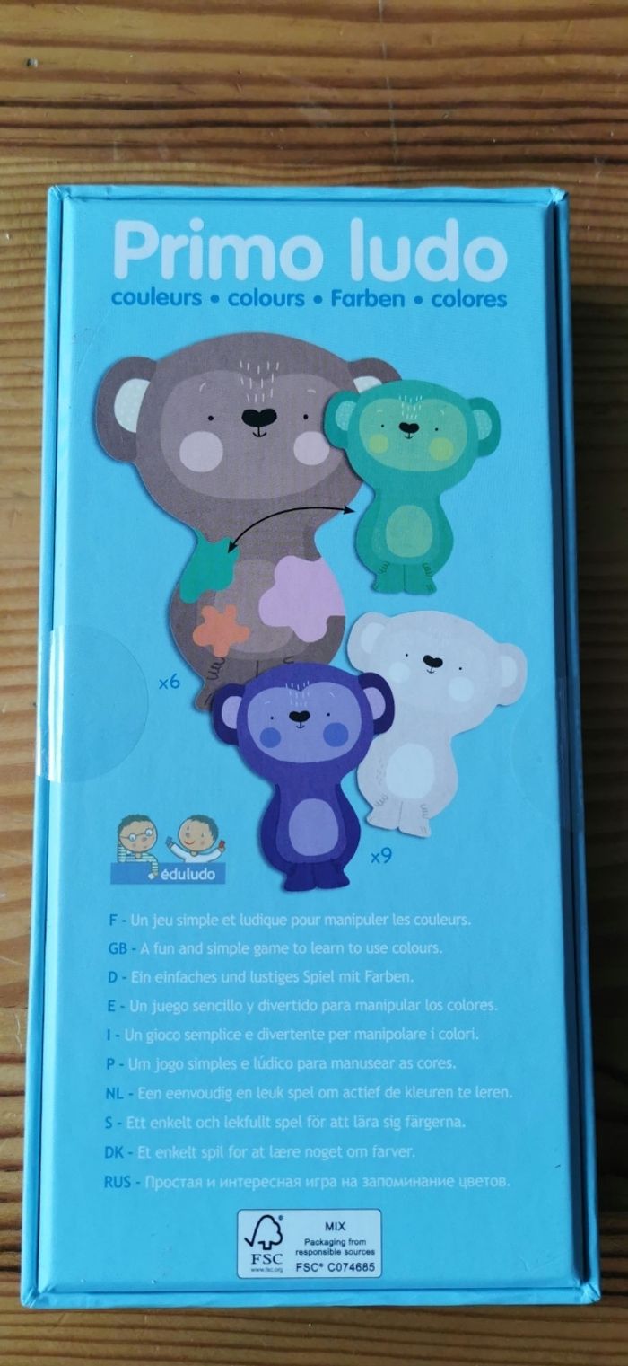 Djeco jeu éducatif des couleurs - photo numéro 2