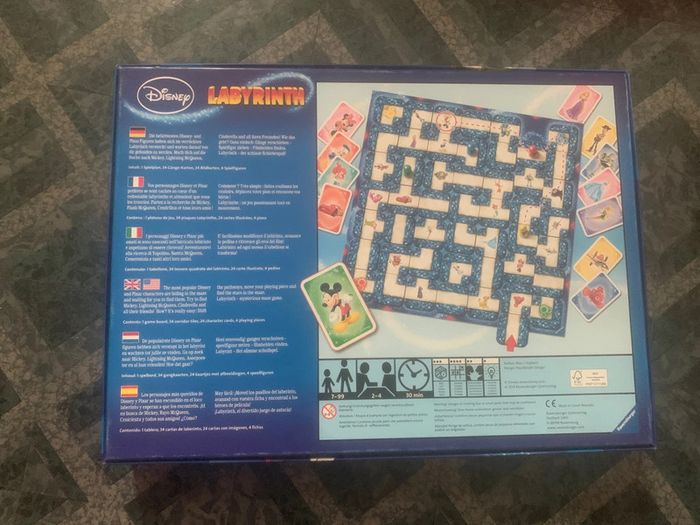 Jeu labyrinthe Disney - photo numéro 2