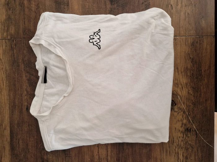 Tshirt Kappa blanc Xl - photo numéro 2