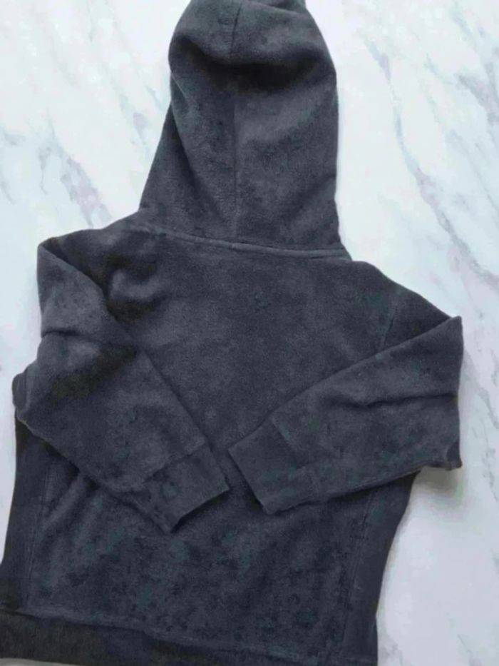 Pull capuche bleu M 🌹 4 / 5 ans 🌹 - photo numéro 2