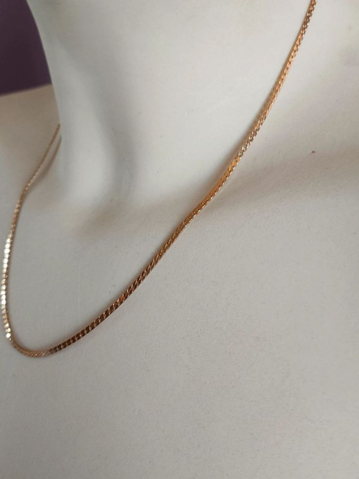 Chaîne collier  plaqué or - photo numéro 7