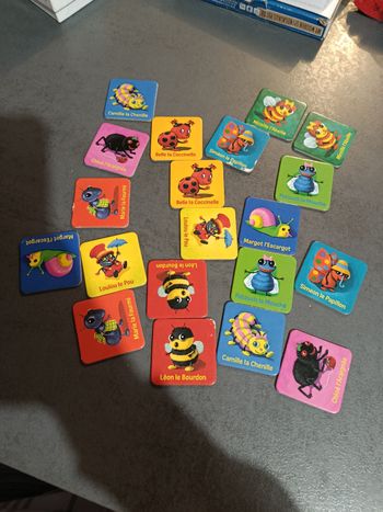 Mémo les drôles de Petites bêtes