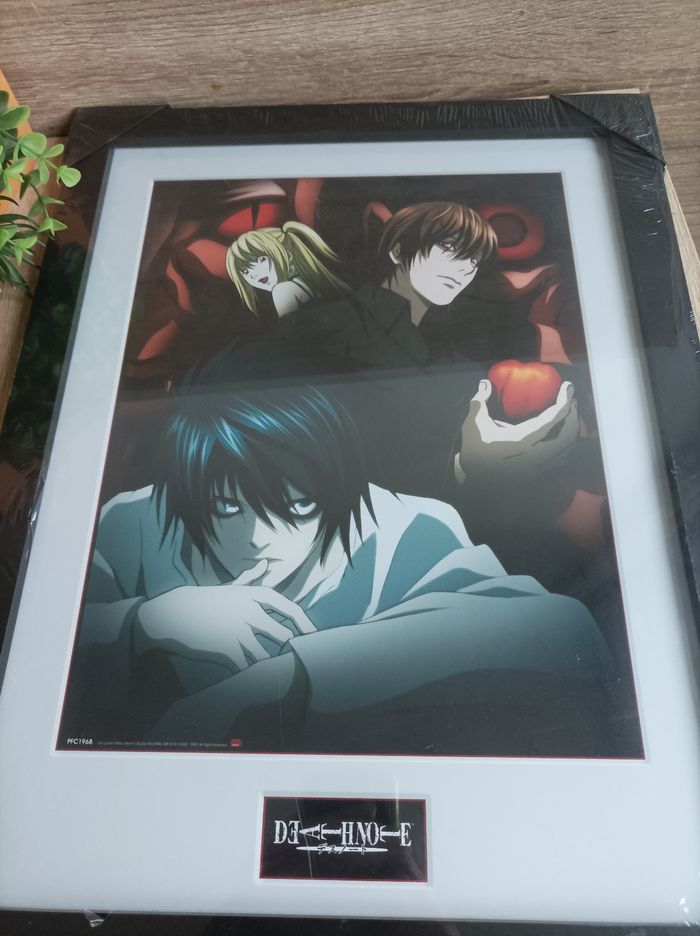 Poster encadré Death Note abysse corp