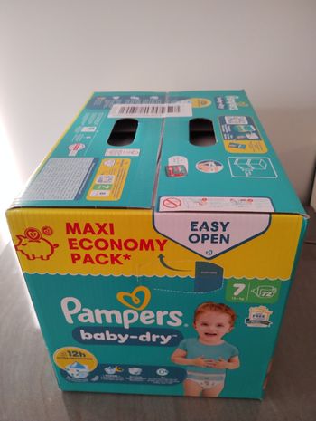Maxi pack couches Pampers premium protection t7