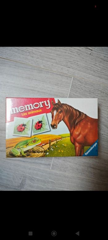 Jeux memory animaux