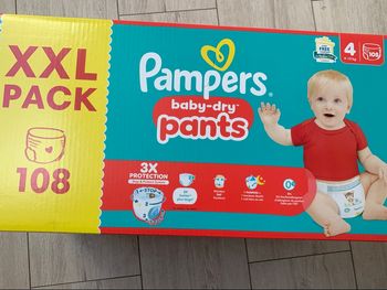 Couche Pampers babydry pants