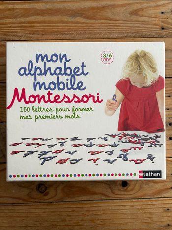 Mon alphabet montessori