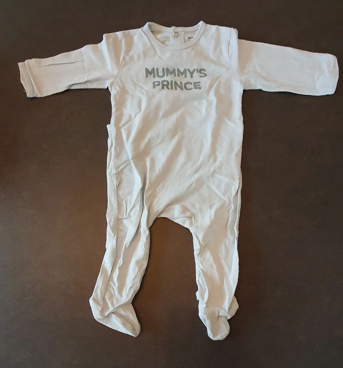 Lot de 3 pyjamas coton 6 mois Kiabi - photo numéro 2