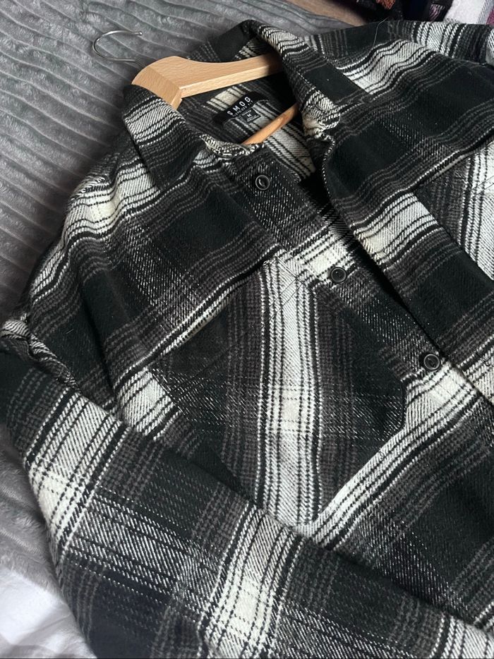 Chemise à carreaux Smog taille M - photo numéro 3