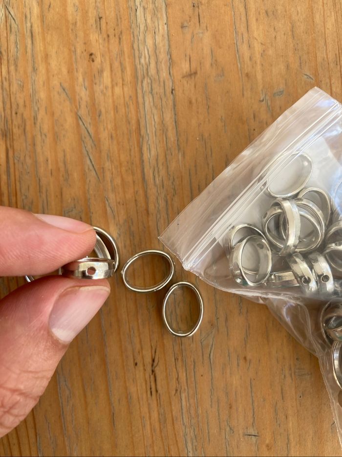 Anneaux ovales - photo numéro 2