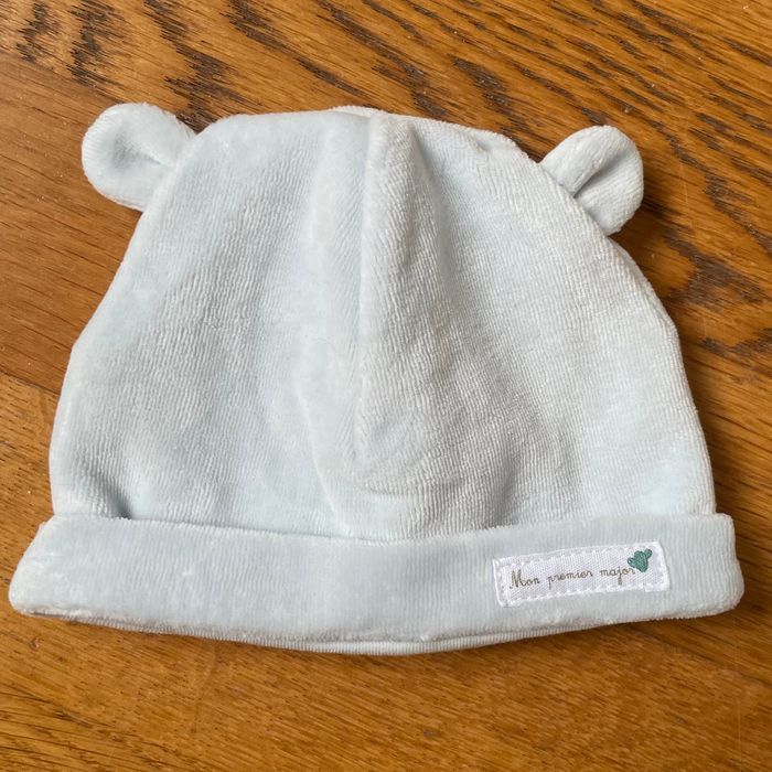 Lot de 3 bonnet et une paire de moufles C&A, Kiabi et sergent major - photo numéro 4