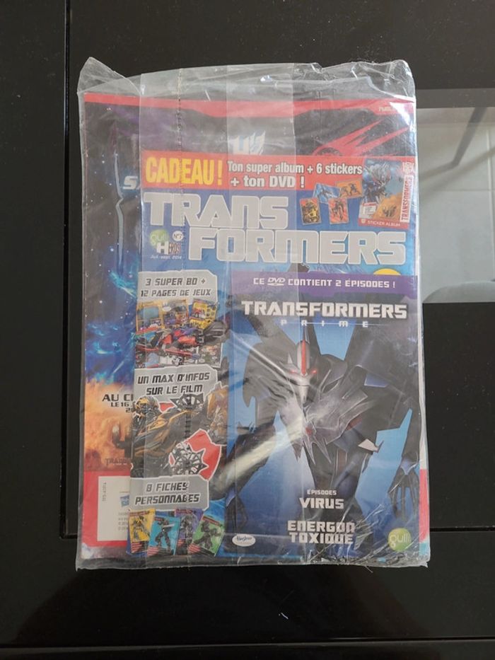 Stickers album transformers scellé