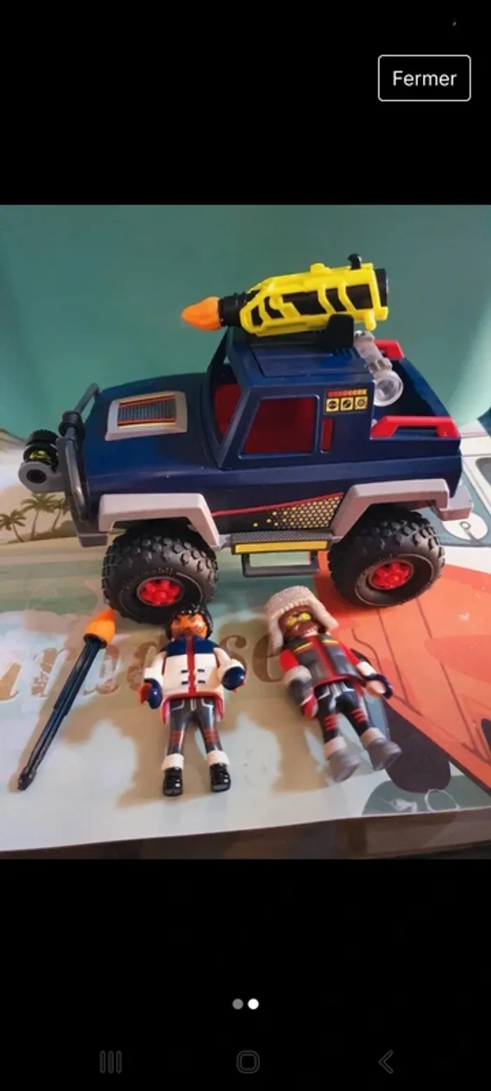 Playmobil 9059 Véhicule Tout Terrain - Pirates des Glaces - photo numéro 2