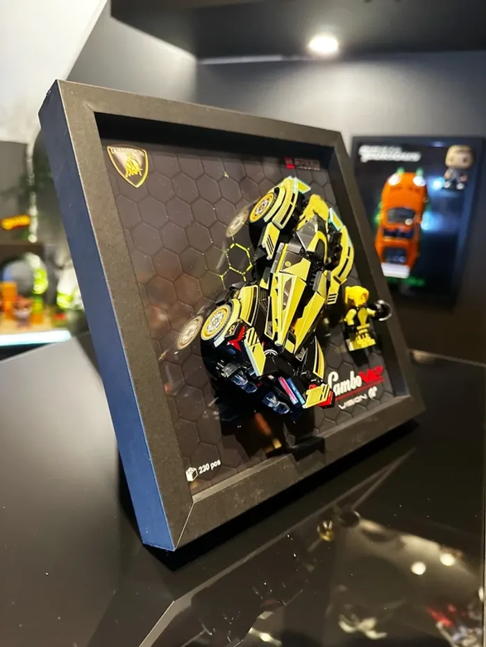 Cadre LEGO Speed Champions – Lamborghini V12 GP (Sans LEGO) - photo numéro 2