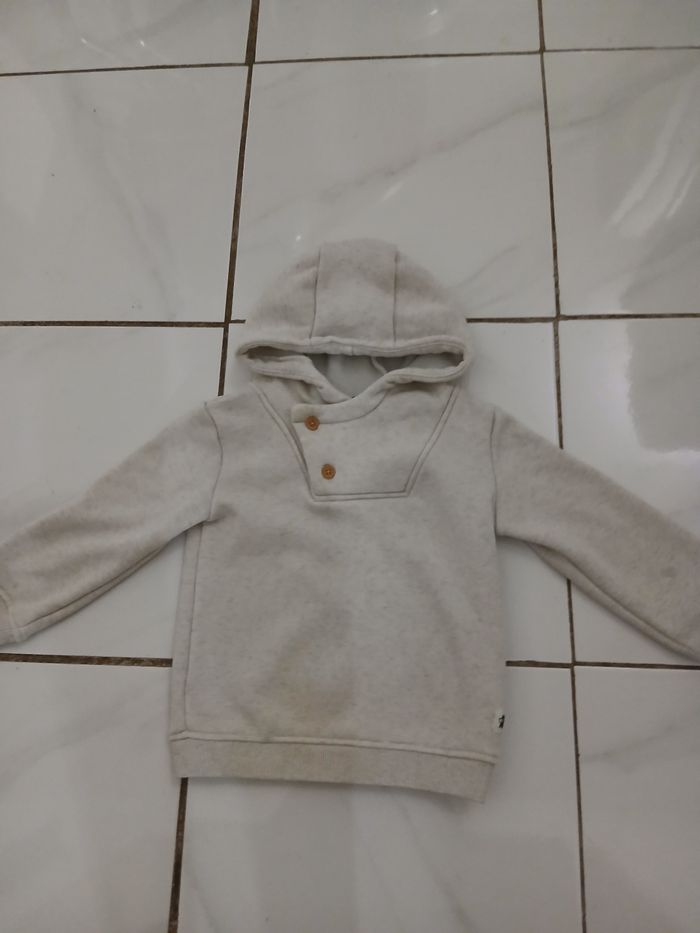 Pull garcon en coton taille 37 mois  marque kiabi
