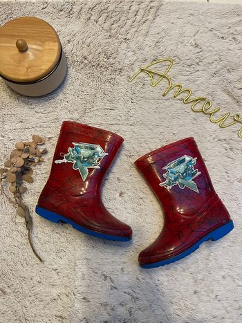 Botte de pluie Spiderman - Taille 27