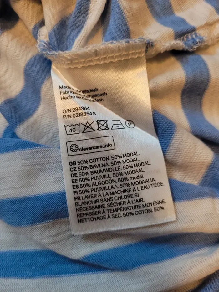 Débardeur large à rayures - H&M - photo numéro 5